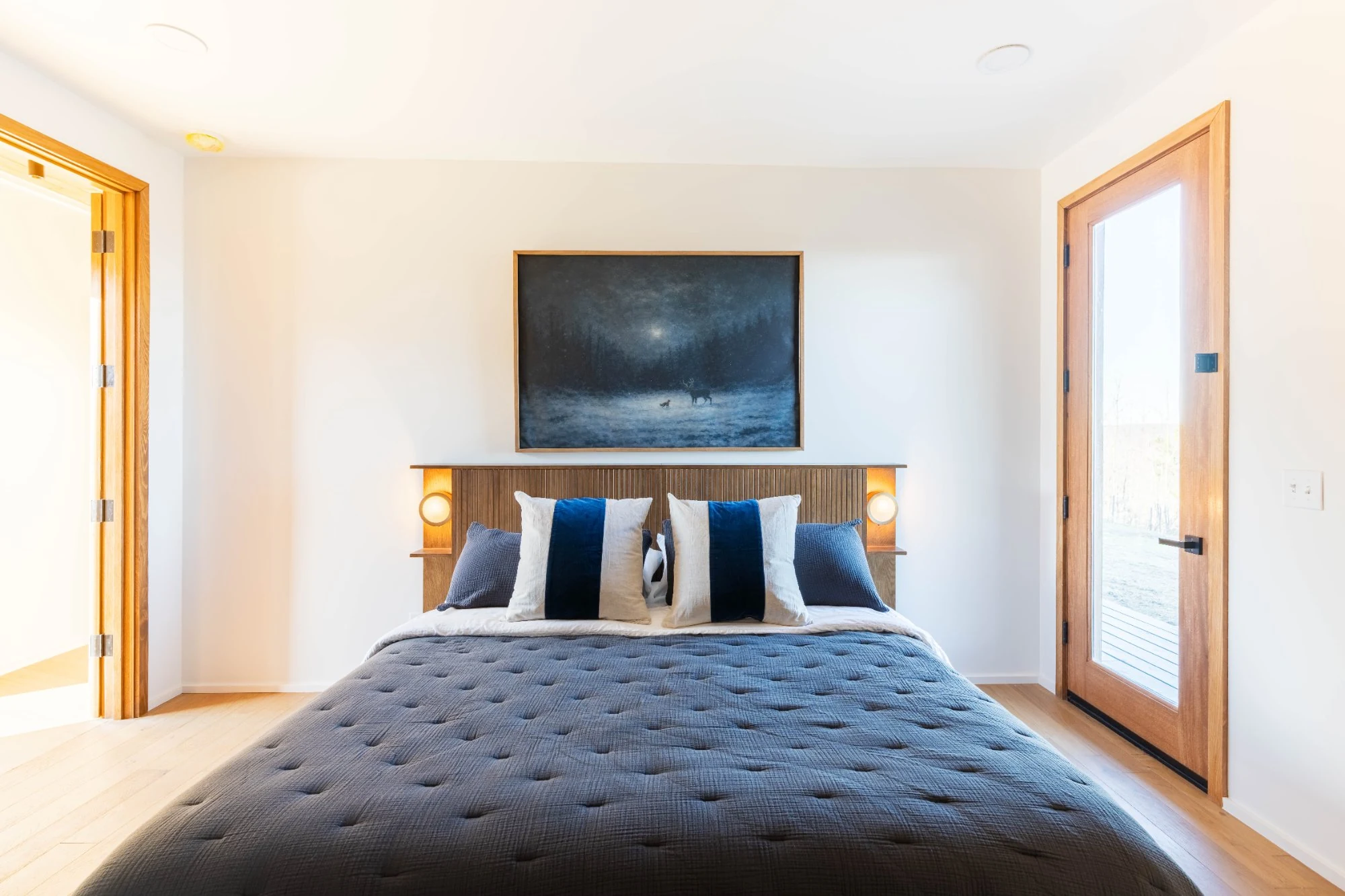 Second bedroom at Jackson Point Sewanee Tennessee