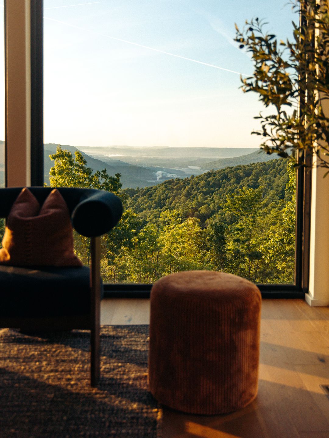 Morning over the valley at Jackson Point
